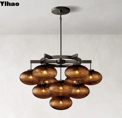 Αγορά 4W E12 LED λαμπτήρες Drop Light Σύγχρονο γυάλινο πολυέλαιο σε απευθείας σύνδεση κατασκευή