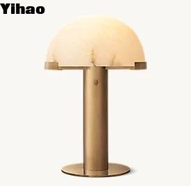 Αγορά Εστιατόρια 15W E26 LED Δισκο τραπεζικά φώτα με σκιά αλαμπάστρου σε απευθείας σύνδεση κατασκευή