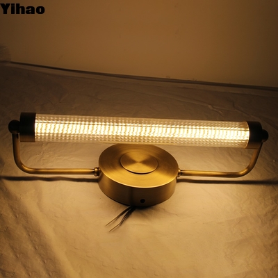 Αγορά Modern Brass LED Wall Lamp with Crystal Shade for Living Room σε απευθείας σύνδεση κατασκευή