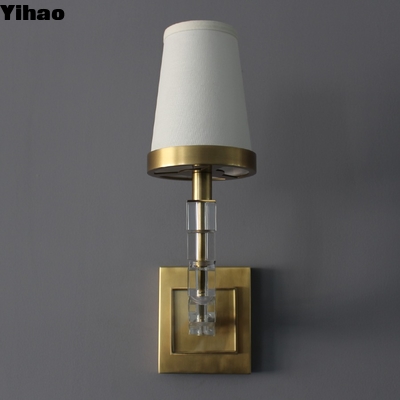 Αγορά Modern Brass LED Wall Sconce with Dimmer for Living Room σε απευθείας σύνδεση κατασκευή