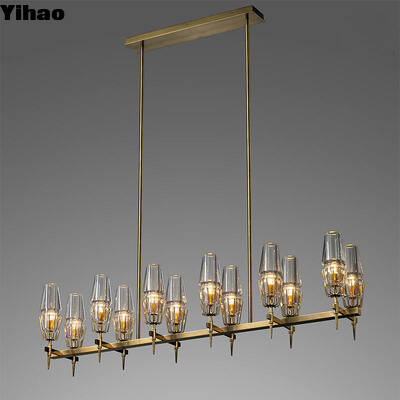 Αγορά Προσαρμόσιμο σχεδιασμό Λαβρά και γυάλινο παρασημοφόρο φως με διάρκεια ζωής 50000 ωρών για σύγχρονο πολυτελές πολυέλαιο σε απευθείας σύνδεση κατασκευή