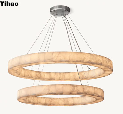 60 Watt LED Φόιερ Χανδέλιος Χαλκός Λίθος Μεγάλο Φόιερ Κεραμίδιο Φως