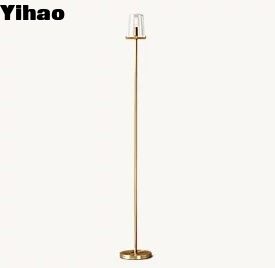 60' 'Η Modern Brass Reading Floor Lamp Λουστρωμένο νικελικό φινίρισμα
