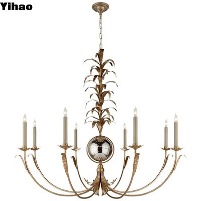 Βιντέιζερ οροφή βάρους πολυέλαιο νικέλιο / χαλκό / χαλκό με εξατομικευμένη τελική