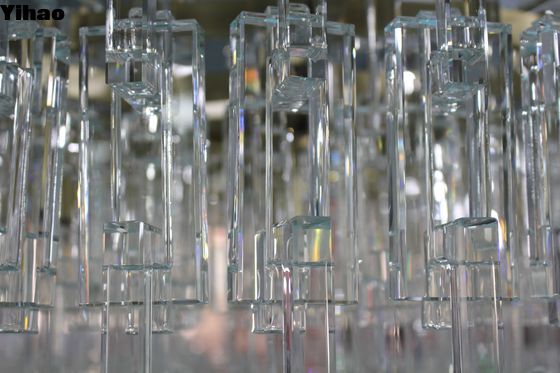 Σύγχρονο Μαριγκάνιο Τριγωνικό Χανδέλιο 152 εκατοστών Άψογο Χαλκό Κρυστάλλιο 120,2 Kg