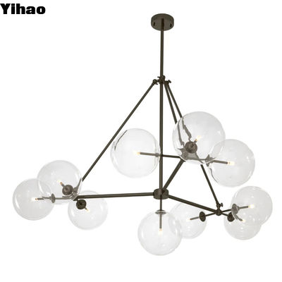 Έλεγκτο 140CM Κρυστάλλινο Λαμπτήρα τοποθετήθηκε εσωτερικό φωτιστικό σύστημα