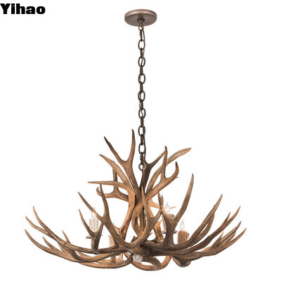 Ξύλινο ελαφιερό λυχνάρι με 4100K ουδέτερο λευκό LED και ρυθμιζόμενο ύψος για ντεκόρ ξενοδοχείου