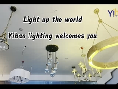 72' Vintage αγροτικό πολυέλαιο με G9 Αρχαίο Λάμπα Κεραυνό Φως